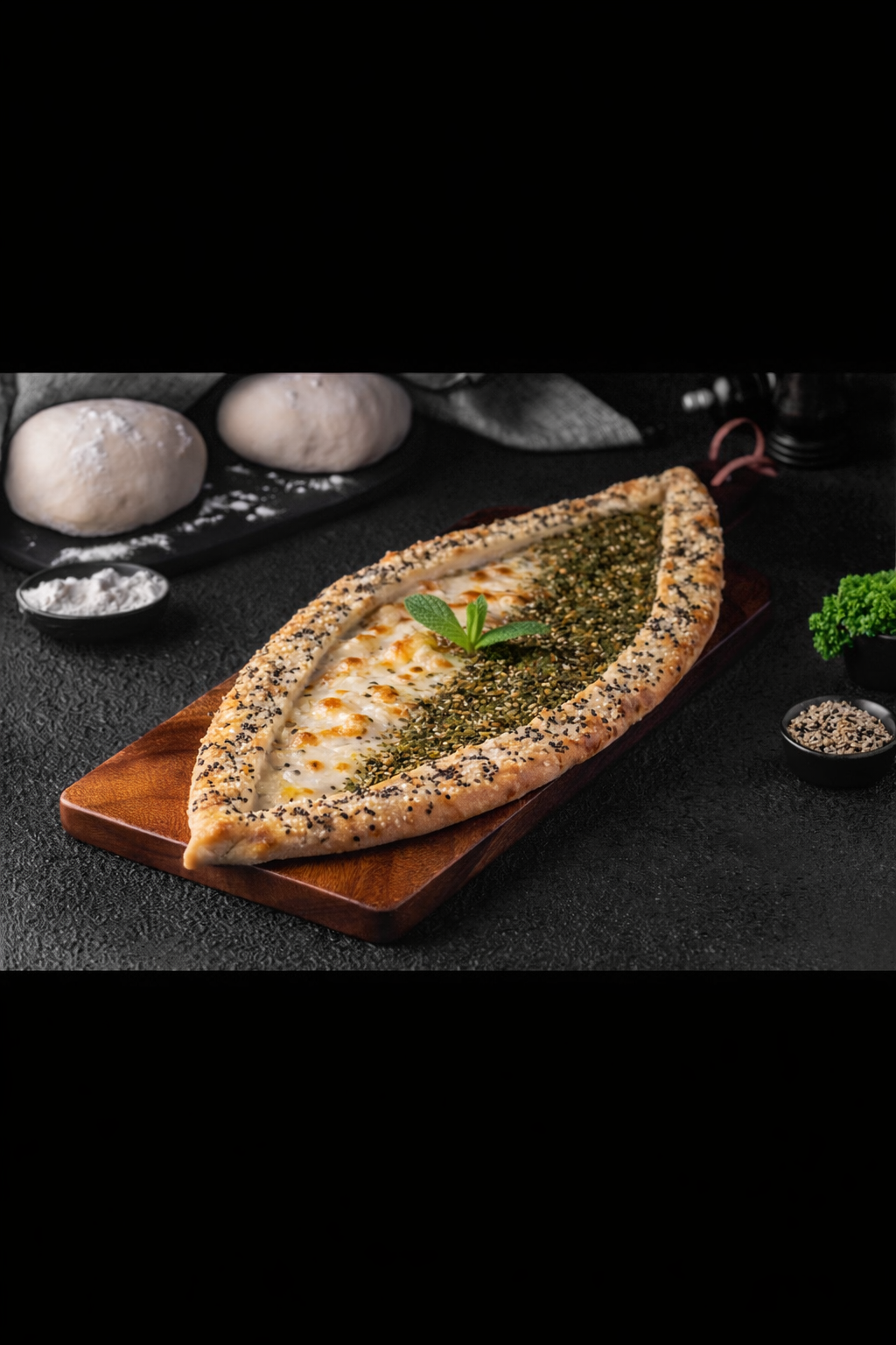 Pide Cheese Zaatar