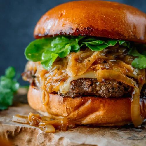 Carmelize Burger